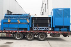 鼎諾機電新年第一套全自動(dòng)被褥生產(chǎn)線(xiàn)發(fā)貨