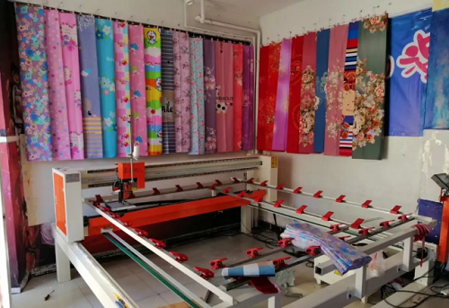 鼎諾絎縫機客戶(hù)門(mén)店展示圖