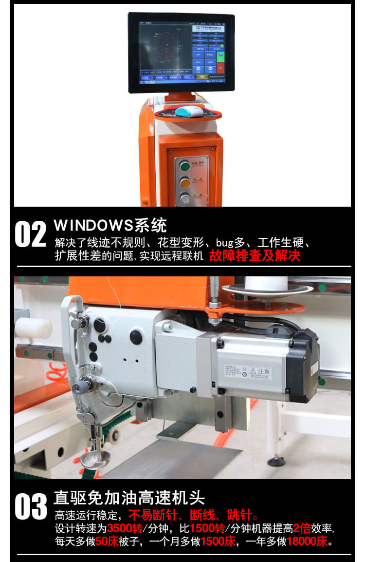 DN-8S-3H高速電腦單針絎縫機產(chǎn)品細節3