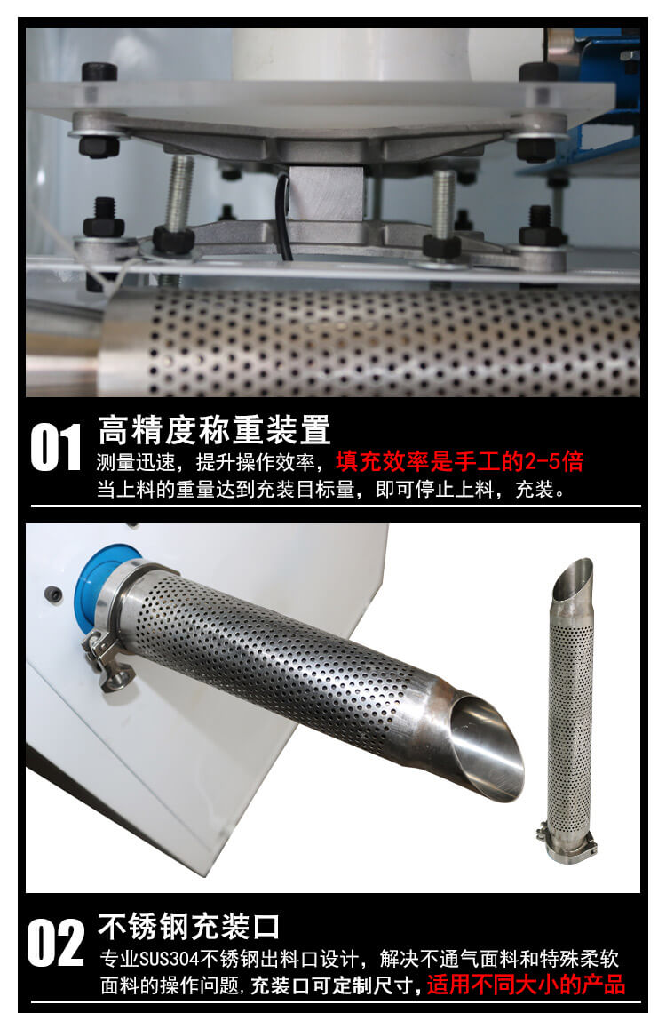 DN-半自動(dòng)充絨充棉機產(chǎn)品細節3