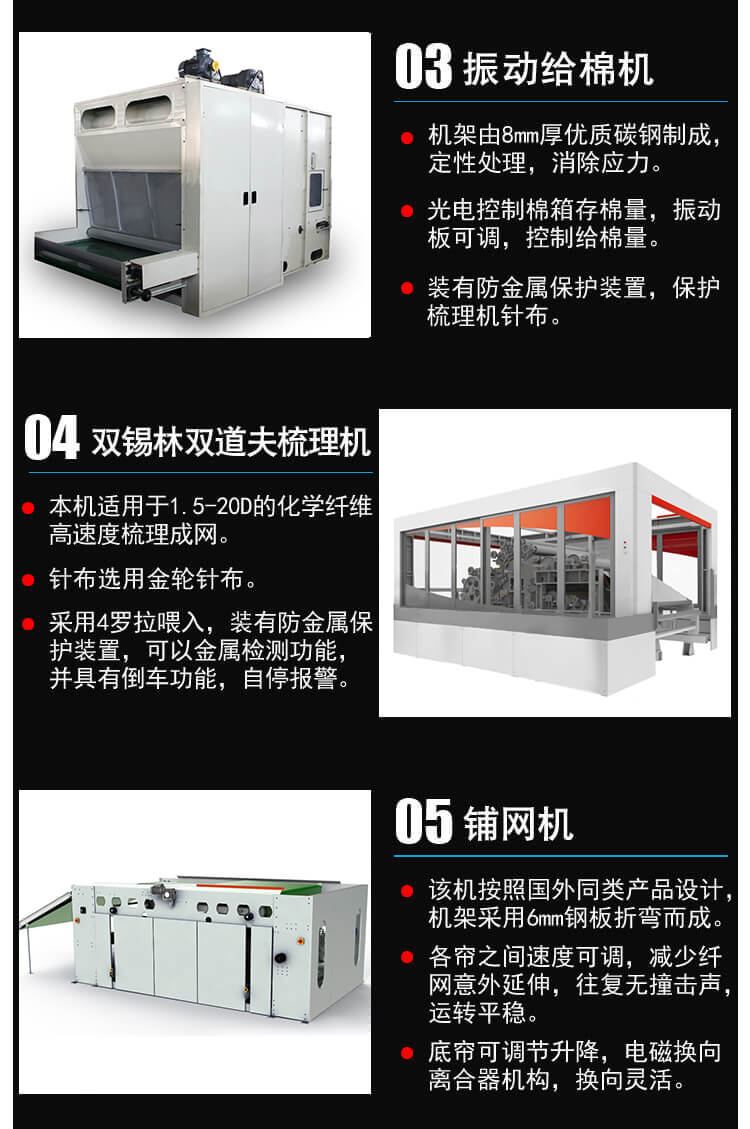 水刺非織造布生產(chǎn)線(xiàn)細節3
